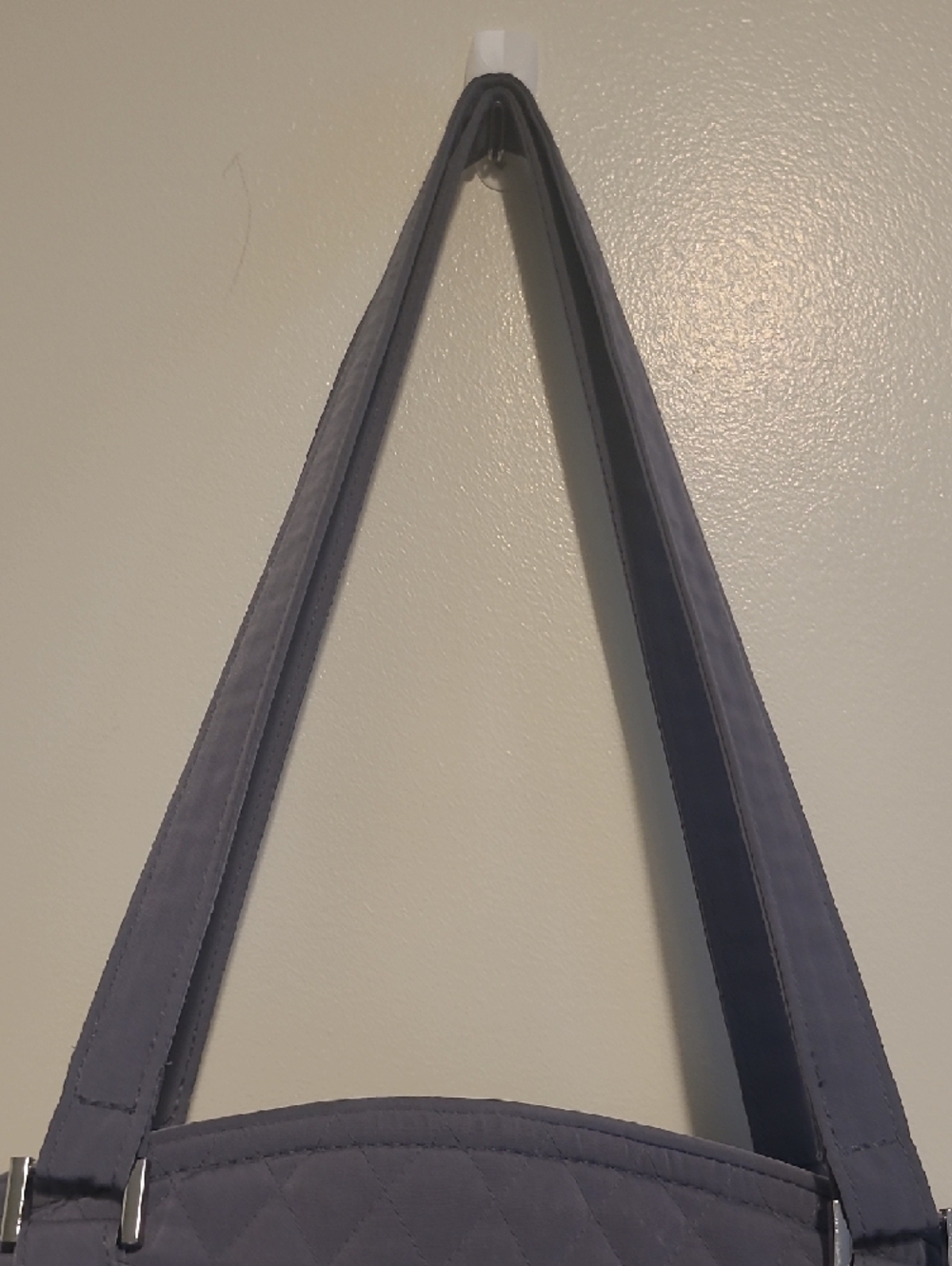 Vera Bradley Quilted Tote in Slate Gray - Picture 2 of 8
